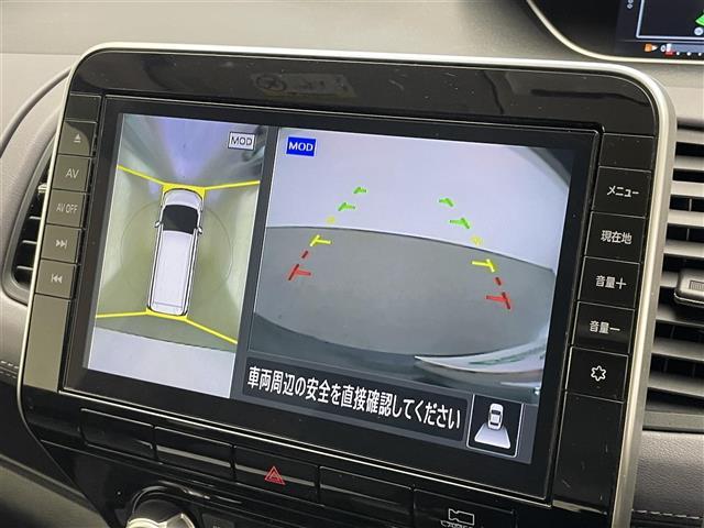 セレナ ハイウェイスターV 純正10型ナビ 全方位カメラ 禁煙車 デジタルインナーミラー フルセグTV ブルーレイ HDMI プロパイロット BSM ETC ドラレコ コーナーセンサー 衝突軽減 追従クルコン 両側パワスラドア(3枚目)