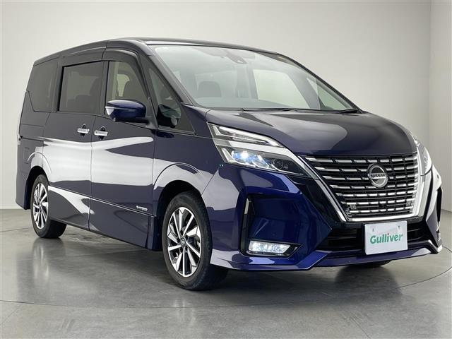 セレナ ハイウェイスターV 純正10型ナビ 全方位カメラ 禁煙車 デジタルインナーミラー フルセグTV ブルーレイ HDMI プロパイロット BSM ETC ドラレコ コーナーセンサー 衝突軽減 追従クルコン 両側パワスラドア(41枚目)