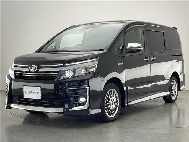 ヴォクシー ハイブリッドZS 煌II アルパイン11型ナビ 後席モニター 禁煙 バックカメラ コーナーセンサー 両側パワスラ ドラレコ セーフティセンス 衝突軽減 車線逸脱 オートハイビーム LEDオートライト フォグランプ 純正マット(16枚目)