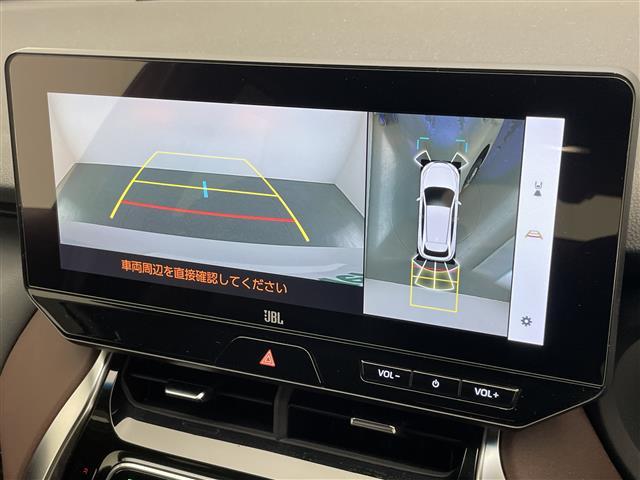 ハリアーハイブリッド Z レザーパッケージ 純正12.3型ナビ 調光ルーフ JBL 禁煙 全方位カメラ デジタルインナーミラー 黒革 シートヒーター 電動リアゲート 前後ドラレコ 衝突軽減 追従クルコン BSM HUD コーナーセンサ フルセグ(4枚目)