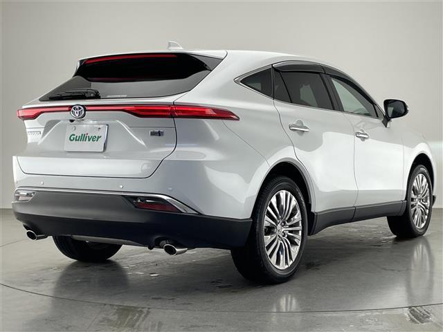 ハリアーハイブリッド Z レザーパッケージ 純正12.3型ナビ 調光ルーフ JBL 禁煙 全方位カメラ デジタルインナーミラー 黒革 シートヒーター 電動リアゲート 前後ドラレコ 衝突軽減 追従クルコン BSM HUD コーナーセンサ フルセグ(43枚目)