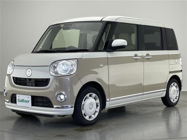 ムーヴキャンバス Ｇメイクアップリミテッド　ＳＡＩＩＩ　社外ナビ　全方位カメラ　シートヒーター　禁煙車　ＴＶ　ＤＶＤ　ＥＴＣ　ＬＥＤオートライト　フォグランプ　Ｂｌｕｅｔｏｏｔｈ　オートハイビーム　スマアシＩＩＩ　衝突軽減装置　車線逸脱　両側パワースライド（16枚目）