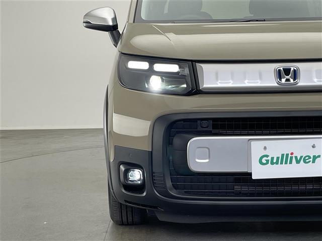 フリード ｅ：ＨＥＶクロスター　登録済未使用車　純正９型ナビ　禁煙　シートヒーター　ハーフレザー　電動パーキング　ホンダセンシング　衝突軽減　追従クルコン　ハンドル支援　コーナーセンサー　ＬＥＤオートライト　両側パワースライドドア（34枚目）