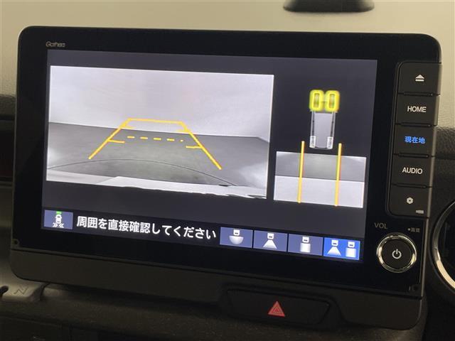Ｎ－ＢＯＸカスタム コーディネートスタイル　純正９型ナビ　シートヒーター　禁煙車　純正ドラレコ　両側パワスラ　バックカメラ　ホンダセンシング　衝突軽減装置　追従クルコン　ハンドル支援　電動パーキング　背面テーブル　フルセグＴＶ　カープレイ対応（4枚目）