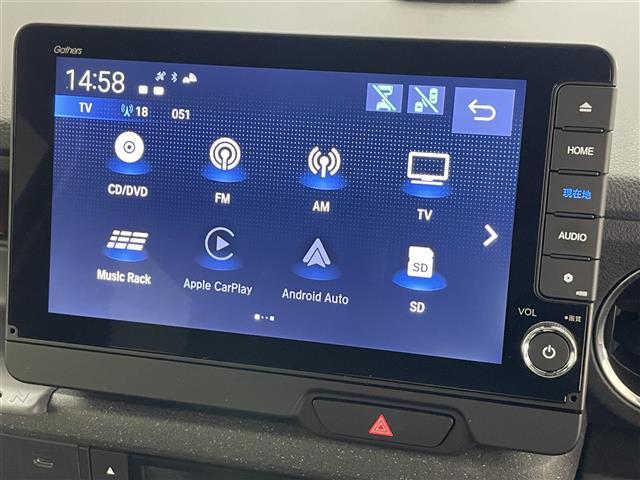 Ｎ－ＢＯＸカスタム コーディネートスタイル　純正９型ナビ　シートヒーター　禁煙車　純正ドラレコ　両側パワスラ　バックカメラ　ホンダセンシング　衝突軽減装置　追従クルコン　ハンドル支援　電動パーキング　背面テーブル　フルセグＴＶ　カープレイ対応（12枚目）