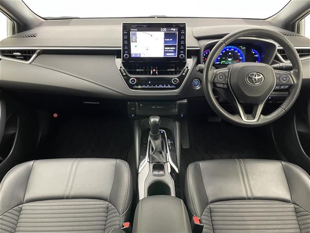 カローラスポーツ ハイブリッドＧ　スタイルパッケージ　純正９型ナビＴＶ　ＤＶＤデッキ　モデリスタエアロ　シートヒーター　ハーフレザー　バックカメラ　純正ドラレコ　ＥＴＣ　セーフティセンス　衝突軽減装置　追従クルコン　コーナーセンサー　ＬＥＤオートライト（2枚目）