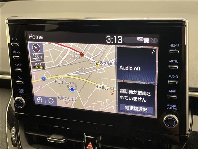 カローラスポーツ ハイブリッドＧ　スタイルパッケージ　純正９型ナビＴＶ　ＤＶＤデッキ　モデリスタエアロ　シートヒーター　ハーフレザー　バックカメラ　純正ドラレコ　ＥＴＣ　セーフティセンス　衝突軽減装置　追従クルコン　コーナーセンサー　ＬＥＤオートライト（3枚目）