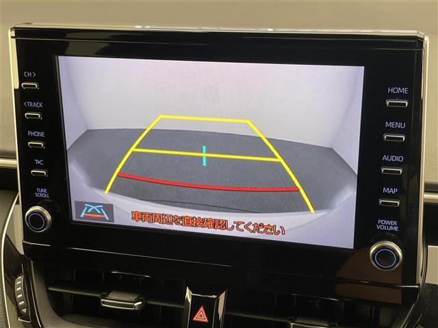 カローラスポーツ ハイブリッドＧ　スタイルパッケージ　純正９型ナビＴＶ　ＤＶＤデッキ　モデリスタエアロ　シートヒーター　ハーフレザー　バックカメラ　純正ドラレコ　ＥＴＣ　セーフティセンス　衝突軽減装置　追従クルコン　コーナーセンサー　ＬＥＤオートライト（4枚目）