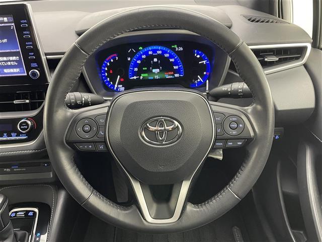 カローラスポーツ ハイブリッドＧ　スタイルパッケージ　純正９型ナビＴＶ　ＤＶＤデッキ　モデリスタエアロ　シートヒーター　ハーフレザー　バックカメラ　純正ドラレコ　ＥＴＣ　セーフティセンス　衝突軽減装置　追従クルコン　コーナーセンサー　ＬＥＤオートライト（10枚目）