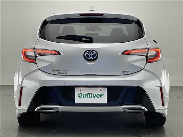 カローラスポーツ ハイブリッドＧ　スタイルパッケージ　純正９型ナビＴＶ　ＤＶＤデッキ　モデリスタエアロ　シートヒーター　ハーフレザー　バックカメラ　純正ドラレコ　ＥＴＣ　セーフティセンス　衝突軽減装置　追従クルコン　コーナーセンサー　ＬＥＤオートライト（38枚目）