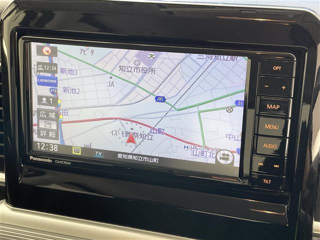 クロスビー ハイブリッドＭＺ　純正ナビ　全方位カメラ　シートヒーター　ナビ連動純正ドラレコ　デュアルカメラブレーキ　衝突軽減　追従クルコン　パドルシフト　ＥＴＣ　ツートンカラー　ＬＥＤオートライト　フォグランプ　パーキングセンサー（3枚目）