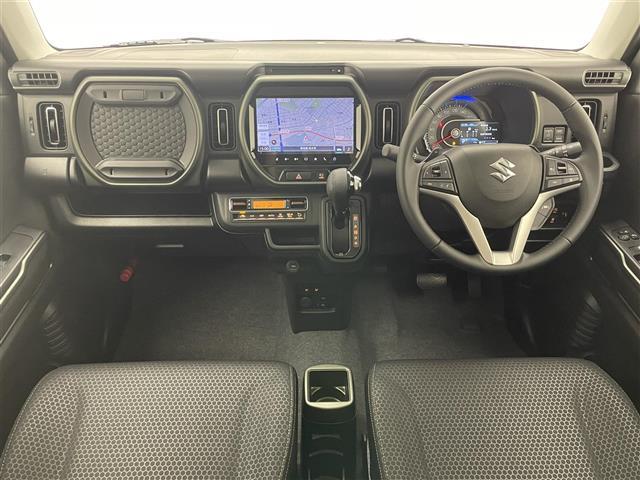 ハスラー タフワイルドターボ　届出済未使用車　純正９型ＤＡナビＴＶ　禁煙　全方位カメラ　デュアルカメラブレーキ　衝突軽減　追従クルコン　パーキングセンサー　ＬＥＤオートライト　シートヒーター　ＤＶＤ再生　パドルシフト　ルーフレール（2枚目）