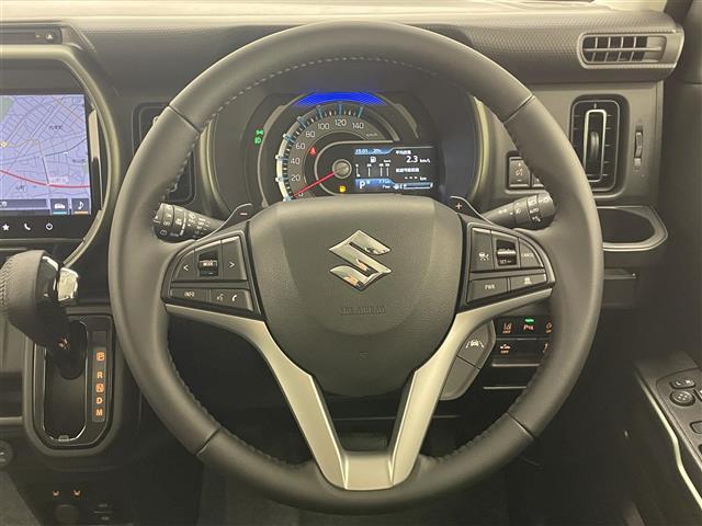 ハスラー タフワイルドターボ　届出済未使用車　純正９型ＤＡナビＴＶ　禁煙　全方位カメラ　デュアルカメラブレーキ　衝突軽減　追従クルコン　パーキングセンサー　ＬＥＤオートライト　シートヒーター　ＤＶＤ再生　パドルシフト　ルーフレール（10枚目）