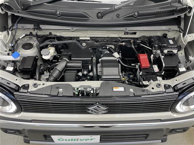 ハスラー タフワイルドターボ　届出済未使用車　純正９型ＤＡナビＴＶ　禁煙　全方位カメラ　デュアルカメラブレーキ　衝突軽減　追従クルコン　パーキングセンサー　ＬＥＤオートライト　シートヒーター　ＤＶＤ再生　パドルシフト　ルーフレール（23枚目）