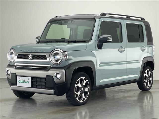 ハスラー Ｊスタイルターボ　社外９型ナビ　シートヒーター　禁煙車　フルセグＴＶ　バックカメラ　ハーフレザー　デュアルカメラブレーキ　衝突軽減装置　追従クルコン　ＬＥＤオートライト　ＥＴＣ　パドルシフト　前後ドラレコ　ルーフレール（16枚目）