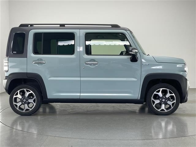 ハスラー Ｊスタイルターボ　社外９型ナビ　シートヒーター　禁煙車　フルセグＴＶ　バックカメラ　ハーフレザー　デュアルカメラブレーキ　衝突軽減装置　追従クルコン　ＬＥＤオートライト　ＥＴＣ　パドルシフト　前後ドラレコ　ルーフレール（40枚目）