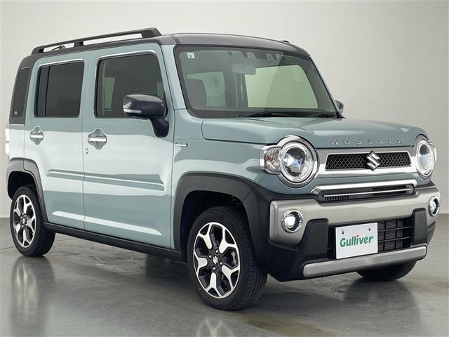 ハスラー Ｊスタイルターボ　社外９型ナビ　シートヒーター　禁煙車　フルセグＴＶ　バックカメラ　ハーフレザー　デュアルカメラブレーキ　衝突軽減装置　追従クルコン　ＬＥＤオートライト　ＥＴＣ　パドルシフト　前後ドラレコ　ルーフレール（41枚目）