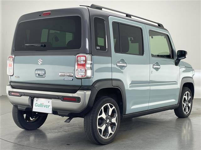 ハスラー Ｊスタイルターボ　社外９型ナビ　シートヒーター　禁煙車　フルセグＴＶ　バックカメラ　ハーフレザー　デュアルカメラブレーキ　衝突軽減装置　追従クルコン　ＬＥＤオートライト　ＥＴＣ　パドルシフト　前後ドラレコ　ルーフレール（43枚目）