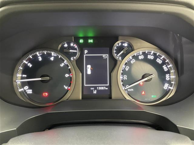 ランドクルーザープラド ＴＸ　Ｌパッケージ　マットブラックエディション　メーカーナビＴＶ　ムーンルーフ　ＪＢＬ　禁煙車　全方位カメラ　ＢＳＭ　黒革　シートヒーター　シートエアコン　コーナーセンサー　セーフティセンス　衝突軽減　追従クルコン　純正ルーフキャリア　ＬＥＤライト（11枚目）