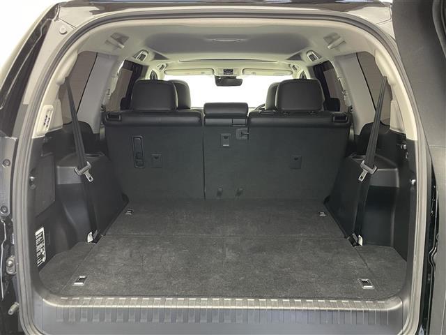 ランドクルーザープラド ＴＸ　Ｌパッケージ　マットブラックエディション　メーカーナビＴＶ　ムーンルーフ　ＪＢＬ　禁煙車　全方位カメラ　ＢＳＭ　黒革　シートヒーター　シートエアコン　コーナーセンサー　セーフティセンス　衝突軽減　追従クルコン　純正ルーフキャリア　ＬＥＤライト（23枚目）
