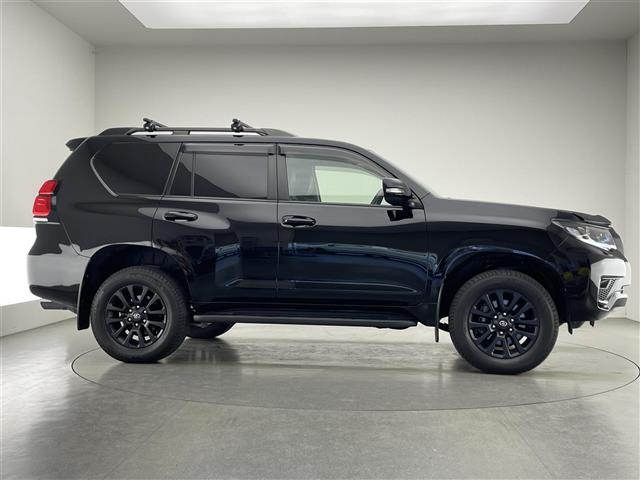 ランドクルーザープラド ＴＸ　Ｌパッケージ　マットブラックエディション　メーカーナビＴＶ　ムーンルーフ　ＪＢＬ　禁煙車　全方位カメラ　ＢＳＭ　黒革　シートヒーター　シートエアコン　コーナーセンサー　セーフティセンス　衝突軽減　追従クルコン　純正ルーフキャリア　ＬＥＤライト（40枚目）