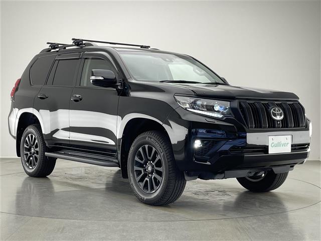 ランドクルーザープラド ＴＸ　Ｌパッケージ　マットブラックエディション　メーカーナビＴＶ　ムーンルーフ　ＪＢＬ　禁煙車　全方位カメラ　ＢＳＭ　黒革　シートヒーター　シートエアコン　コーナーセンサー　セーフティセンス　衝突軽減　追従クルコン　純正ルーフキャリア　ＬＥＤライト（41枚目）