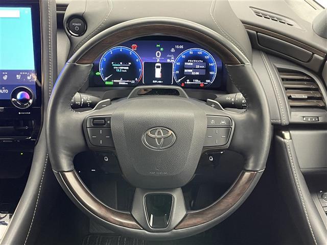 アルファードハイブリッド Z 純正14型ナビ 独立ムーンルーフ トヨタチームメイト アドバンスドパーク 全方位カメラ HUD デジタルインナーミラー AC100V 黒革 シートヒーター 両側パワスラ BSM スペアタイヤ 禁煙車(10枚目)