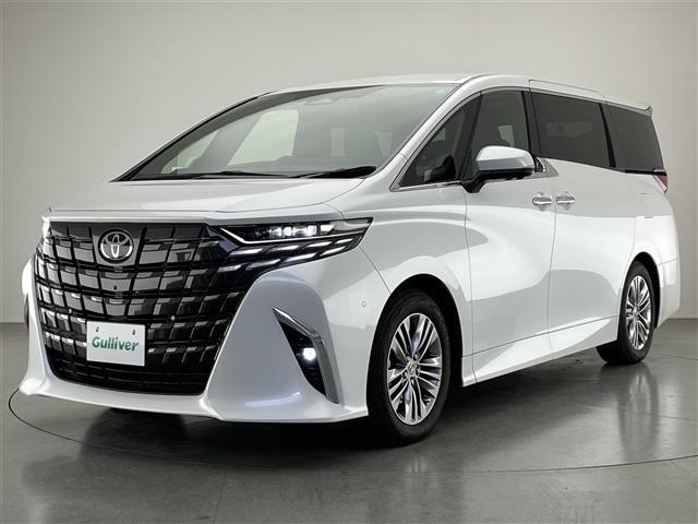 アルファードハイブリッド Z 純正14型ナビ 独立ムーンルーフ トヨタチームメイト アドバンスドパーク 全方位カメラ HUD デジタルインナーミラー AC100V 黒革 シートヒーター 両側パワスラ BSM スペアタイヤ 禁煙車(16枚目)