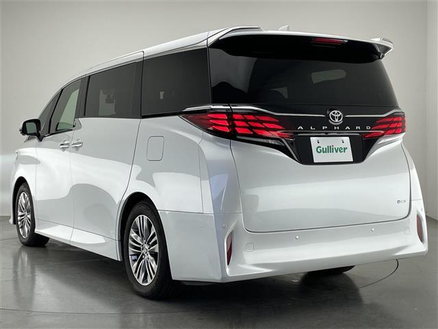 アルファードハイブリッド Z 純正14型ナビ 独立ムーンルーフ トヨタチームメイト アドバンスドパーク 全方位カメラ HUD デジタルインナーミラー AC100V 黒革 シートヒーター 両側パワスラ BSM スペアタイヤ 禁煙車(42枚目)