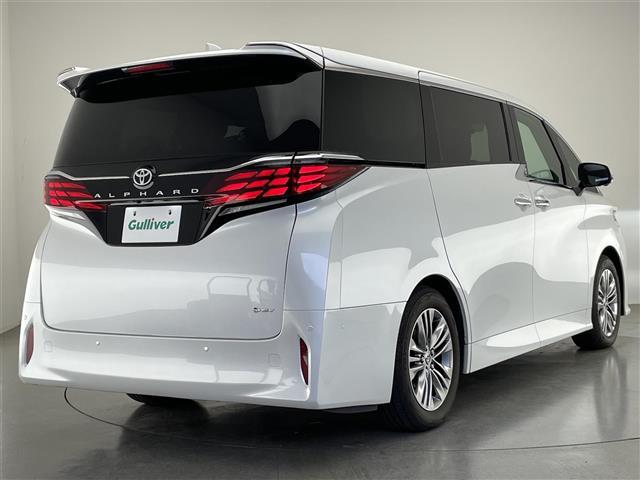 アルファードハイブリッド Z 純正14型ナビ 独立ムーンルーフ トヨタチームメイト アドバンスドパーク 全方位カメラ HUD デジタルインナーミラー AC100V 黒革 シートヒーター 両側パワスラ BSM スペアタイヤ 禁煙車(43枚目)