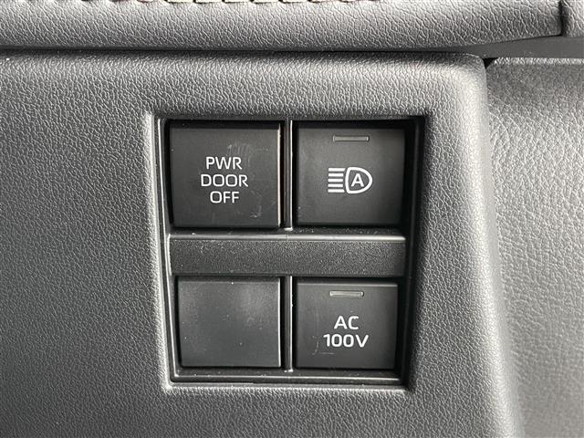 アルファードハイブリッド Z 純正14型ナビ 全方位カメラ 禁煙車 AC100V 黒革 シートヒーター エアシート 両側パワスラ BSM スペアタイヤ ワイヤレス充電 ETC2.0 前後ドラレコ オットマン 電動リアゲート LED(8枚目)