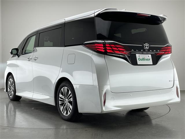 アルファードハイブリッド Z 純正14型ナビ 全方位カメラ 禁煙車 AC100V 黒革 シートヒーター エアシート 両側パワスラ BSM スペアタイヤ ワイヤレス充電 ETC2.0 前後ドラレコ オットマン 電動リアゲート LED(42枚目)