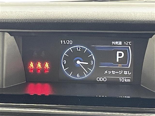 ルーミー カスタムＧ－Ｔ　登録済未使用車　純正９型ＤＡ　ＨＤＭＩ　禁煙　シートヒーター　スマアシＩＩＩ　全方位カメラ　両側パワスラ　パーキングセンサー　フルセグ　ＥＴＣ　ＬＥＤオートライト　フォグ　追従クルコン　純正アルミ　Ｕ（12枚目）