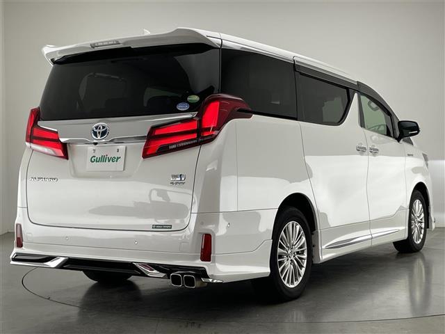 アルファードハイブリッド ＳＲ　Ｃパッケージ　メーカーナビ　モデリスタ　ＪＢＬ　禁煙　パーキングアシスト　全方位カメラ　ＤＶＤ　ＢＳＭ　前後ドラレコ　黒革　シートヒーター　電動リアゲート　ＡＣ１００Ｖ　衝突軽減　追従クルコン　三眼ＬＥＤ　ＥＴＣ（39枚目）