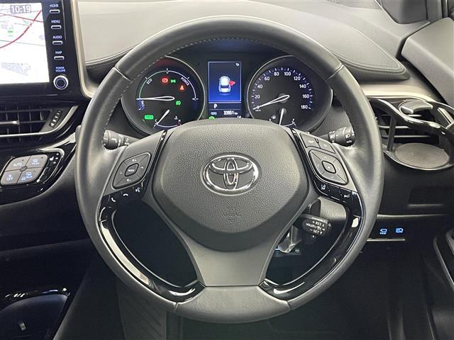 C-HR G モード ネロ セーフティプラス 純正8型DA TRDエアロ 全方位カメラ 禁煙車 ETC シートヒーター ハーフレザー ドラレコ BSM セーフティセンス 衝突軽減 追従クルコン LEDオートライト フォグランプ コーナーセンサー(11枚目)