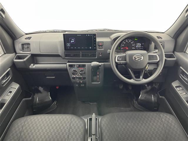 ハイゼットカーゴ Ｇ　ＳＡ　純正９型ＤＡ　バックカメラ　ＨＤＭＩ　禁煙　カープレイ対応　フルセグＴＶ　ＥＴＣ　スマアシＩＩＩ　衝突軽減　車線逸脱　コーナーセンサー　ＬＥＤオートライト　フォグランプ　オートハイビーム　両側スライド（2枚目）