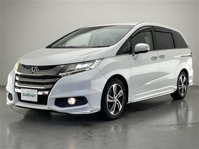 オデッセイ アブソルート　純正ナビ　ＨＤＭＩ　両側パワスラ　禁煙車　バックカメラ　ＥＴＣ　パドルシフト　ＤＶＤ　クルーズコントロール　黒ハーフレザー　ＬＥＤオートライト　フォグランプ　純正アルミ　ＵＳＢ端子　カーテンエアバック（16枚目）