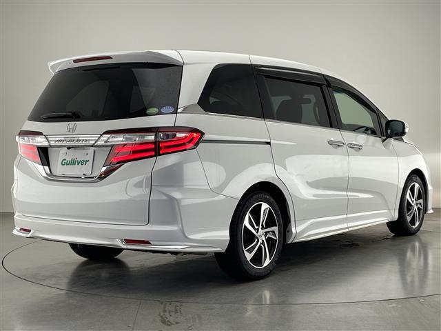 オデッセイ アブソルート　純正ナビ　ＨＤＭＩ　両側パワスラ　禁煙車　バックカメラ　ＥＴＣ　パドルシフト　ＤＶＤ　クルーズコントロール　黒ハーフレザー　ＬＥＤオートライト　フォグランプ　純正アルミ　ＵＳＢ端子　カーテンエアバック（43枚目）