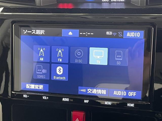 ルーミー カスタムG 純正9型ナビ 全方位カメラ 両側パワスラ 禁煙 フルセグ DVD スマアシ 追従クルコン ドラレコ ETC コーナーセンサー LEDオートライト フォグ オートハイビーム USB 衝突軽減 純正マット(11枚目)