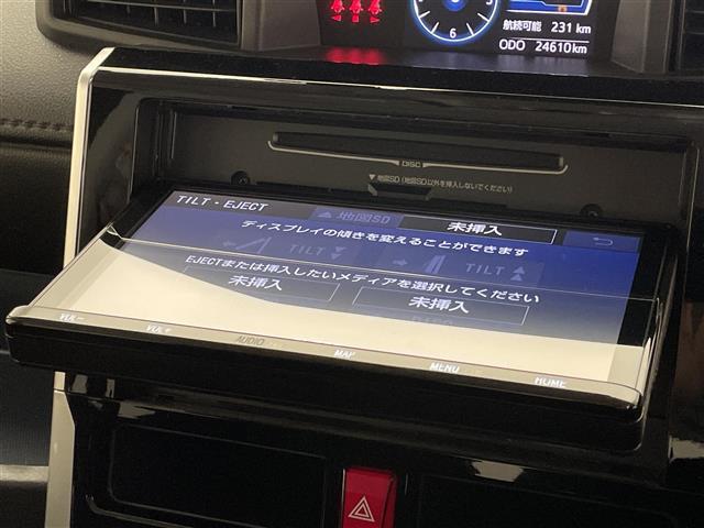 ルーミー カスタムG 純正9型ナビ 全方位カメラ 両側パワスラ 禁煙 フルセグ DVD スマアシ 追従クルコン ドラレコ ETC コーナーセンサー LEDオートライト フォグ オートハイビーム USB 衝突軽減 純正マット(12枚目)