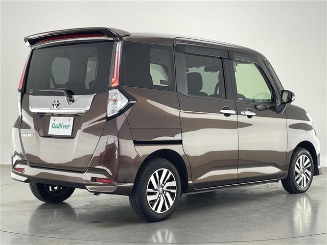 ルーミー カスタムG 純正9型ナビ 全方位カメラ 両側パワスラ 禁煙 フルセグ DVD スマアシ 追従クルコン ドラレコ ETC コーナーセンサー LEDオートライト フォグ オートハイビーム USB 衝突軽減 純正マット(39枚目)