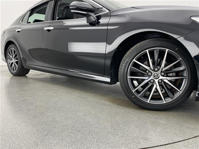 カムリ Ｇレザーパッケージ　純正９型ＤＡナビ　黒革　シートヒーター　禁煙車　ＤＶＤデッキ　ＢＳＭ　ＨＵＤ　バックカメラ　追従クルコン　前後ドラレコ　ＥＴＣ　セーフティセンス　衝突軽減　パワーシート　ＬＥＤライト　コーナーセンサー（36枚目）