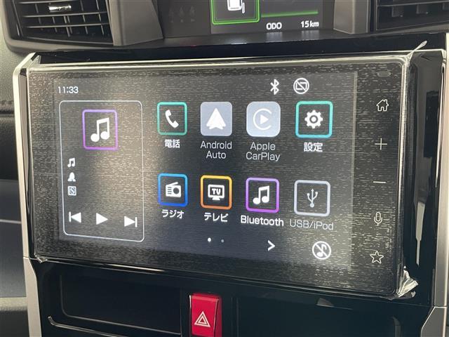 ルーミー カスタムＧ－Ｔ　登録済未使用車　純正９型ＤＡ　フルセグＴＶ　ＨＤＭＩ　カープレイ　シートヒーター　全方位カメラ　両側パワスラ　リアロールシェード　スマアシ　衝突軽減　追従クルコン　ＬＥＤオートライト　コーナーセンサー（3枚目）