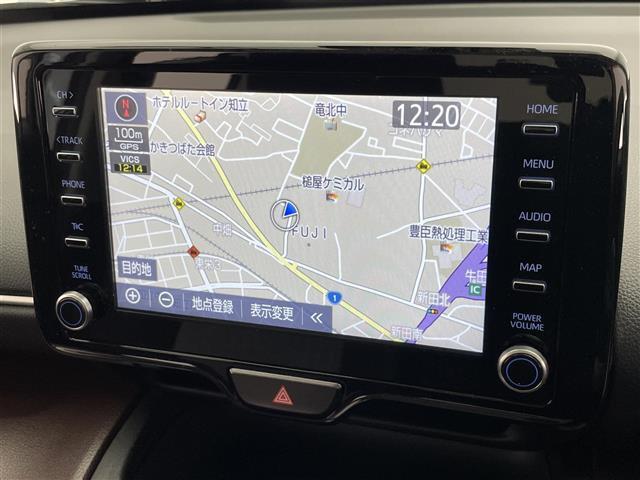 ヤリスクロス ハイブリッドＺ　純正８型ＤＡナビ　全方位カメラ　禁煙　シートヒーター　ハーフレザー　ＢＳＭ　ＥＴＣ　前後ドラレコ　電動パーキング　セーフティセンス　衝突軽減　追従クルコン　ＬＥＤオートライト　コーナーセンサー　ＵＳＢ（3枚目）