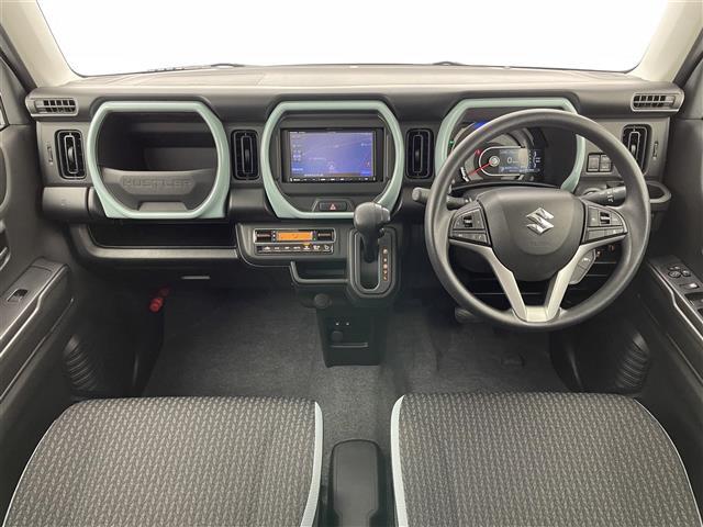 ハスラー ハイブリッドＧ　社外メモリナビ　シートヒーター　禁煙車　デュアルカメラブレーキ　衝突軽減装置　追従クルコン　車線逸脱　リヤパーキングセンサー　ＬＥＤオートライト　Ｂｌｕｅｔｏｏｔｈ　ラジオ　ＣＤ　アイドリングストップ（2枚目）