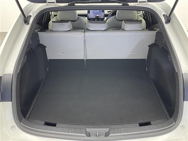 カローラツーリング ハイブリッド ダブルバイビー 純正9型DAナビフルセグTV シートヒーター DVDデッキ 革調シートカバー モデリスタガーニッシュ 電動パーキング HUD 前後ドラレコ セーフティセンス 衝突軽減 追従クルコン LEDライト 禁煙(21枚目)