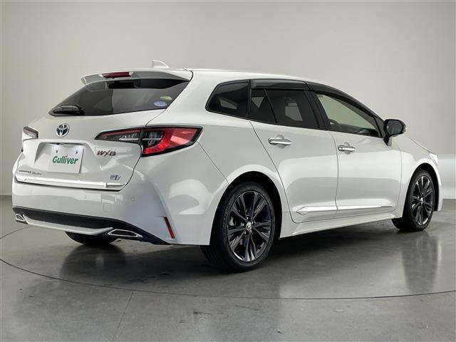 カローラツーリング ハイブリッド ダブルバイビー 純正9型DAナビフルセグTV シートヒーター DVDデッキ 革調シートカバー モデリスタガーニッシュ 電動パーキング HUD 前後ドラレコ セーフティセンス 衝突軽減 追従クルコン LEDライト 禁煙(39枚目)