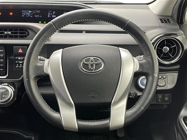 アクア Ｇ　純正ナビ　バックカメラ　ＬＥＤライト　禁煙車　フルセグＴＶ　Ｂｌｕｅｔｏｏｔｈ　ＤＶＤ　プッシュスタート　セーフティセンス　衝突軽減装置　クルコン　ＥＴＣ　オートライト　オートハイビーム　スペアタイヤ（10枚目）