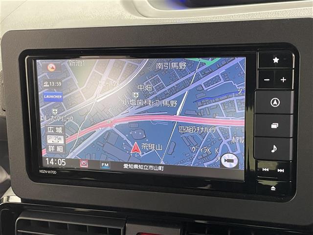 タント カスタムＲＳセレクション　純正ナビ　純正１２．８型後席モニター　全方位カメラ　シートヒーター　両側パワスラ　ナビ連動ドラレコ　スマアシＩＩＩ　衝突軽減　追従クルコン　ＬＥＤオートライト　コーナーセンサー　革調シートカバー　禁煙（3枚目）