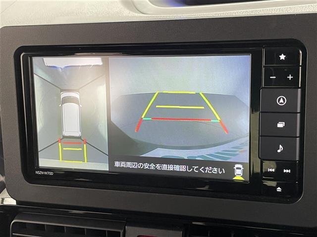 タント カスタムＲＳセレクション　純正ナビ　純正１２．８型後席モニター　全方位カメラ　シートヒーター　両側パワスラ　ナビ連動ドラレコ　スマアシＩＩＩ　衝突軽減　追従クルコン　ＬＥＤオートライト　コーナーセンサー　革調シートカバー　禁煙（4枚目）